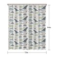 thumbnail image 5 of LightColor Cartoon Dinosaurs Pattern Shower Curtain 72"x84" ,Bathroom Decorative Shower Curtains Set with 12 Hooks,Modern Waterproof Washable Shower Curtain, 5 of 6