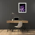 thumbnail image 3 of Koetsier, Albert 15x18 White Modern Wood Framed Museum Art Print Titled - Purple Calla, 3 of 4