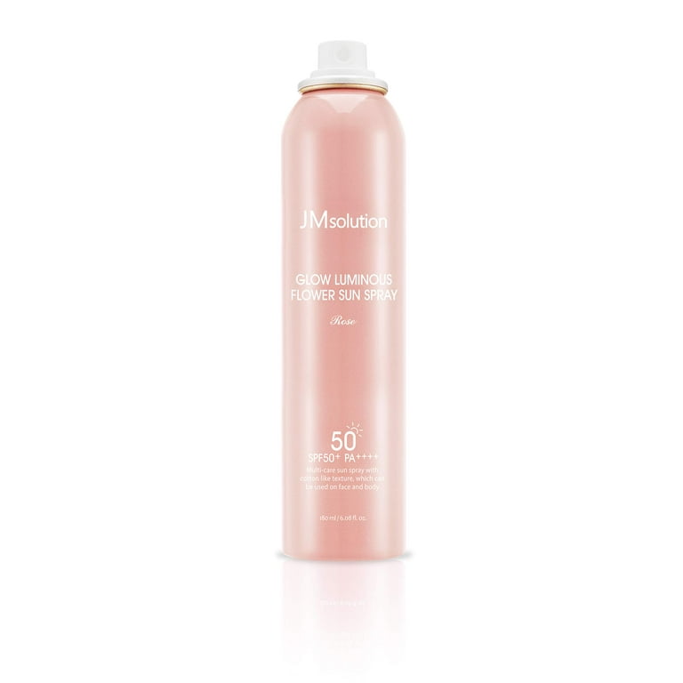 JMsolution Luminous Flower Rose Sun Spray, SPF 50+ PA++++