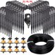 thumbnail image 2 of 1Kit Greenhouse Transmitter Automatic Watering System 2L/4L/8L/H Drip Irrigation 4-Way 3/5mm Black Bend Arrow 2-Way Pot Garden He Qiyong unisex, 2 of 2