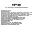thumbnail image 2 of CMX Front Rear Disc Brake Caliper Assembly Left Right Side (Driver Passenger) Kit for Car Chevrolet Silverado 1500 GMC Sierra Astro Safari Tahoe Yukon XL Suburban KBC-100051, 2 of 10