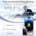 thumbnail image 2 of Adaptador CarPlay Inalámbrico para , Convierte de Cableado A Inalámbrico, Tamaño Mini, USB y USB-C, Sin Demora, 2 of 5