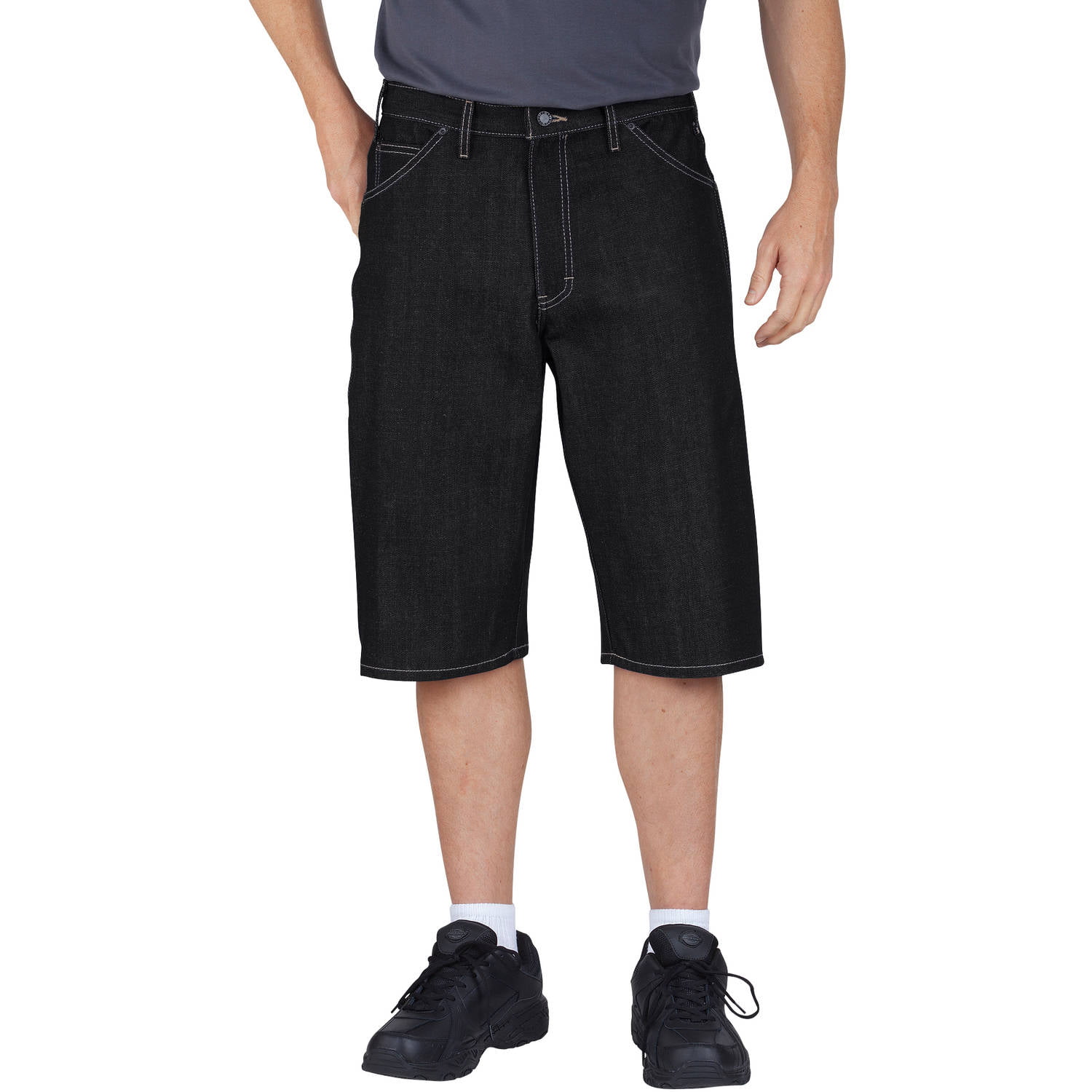 Big Men's 15 inch Loose Fit Denim Short - Walmart.com