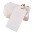 thumbnail image 4 of 100 tarjetas cuadradas en blanco, etiquetas de papel Kraft, etiquetas de precio, etiquetas para bodas y fiestas., 4 of 6