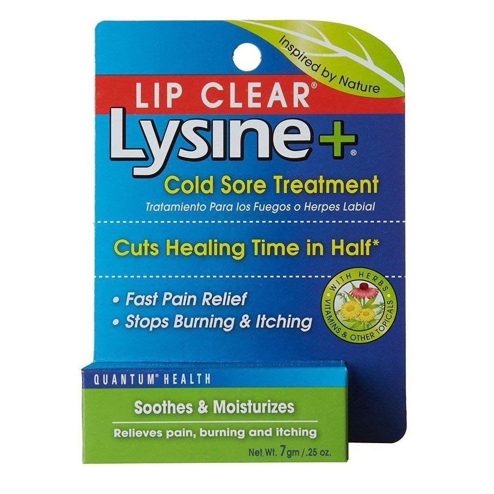 Lip Clear Lysine+ Cold Sore Treatment 0.25 oz