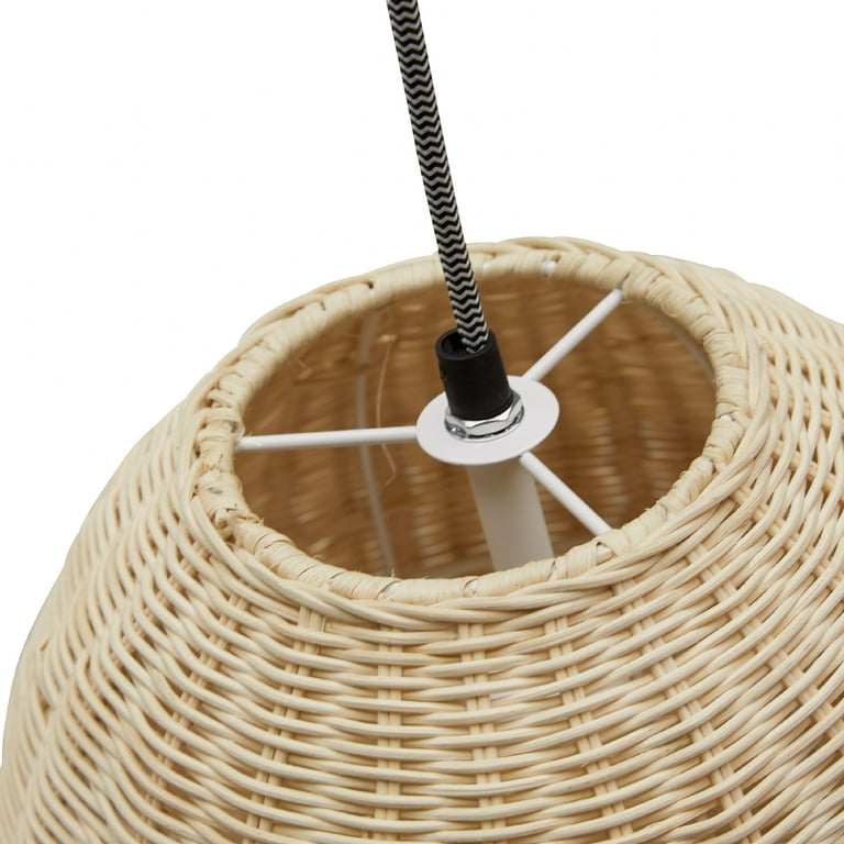 Rattan pendant light by drew barrymore flower home deals