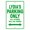 Green, variant on Lydia's Parking Only All Others Will Be Towed Name Gift Novelty Metal Aluminum 8"x12" Sign