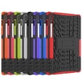 thumbnail image 3 of Étui pour Samsung Tab S7 SM-T870 Étui 11 Pouces 2020 TPU+PC Tablette Support Étui Blindée pour Samsung Tab S7 SM-T870 T875 T876B Étui Rouge SM-T870 T875 T876B, 3 of 6