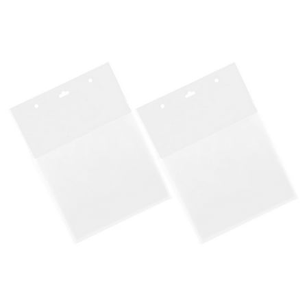 Masteelf 2 Pcs Hang- Box Work Office 33.00X24.00X2.00CM Transparent
