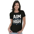 thumbnail image 3 of US Air Force Aim High USAF Logo Women's Plus Size Shirt Brisco Brands 2X, 3 of 5