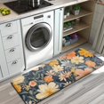 thumbnail image 3 of Pioneer Flower Floral Print Pattern Kitchen Rug Mat,Kitchen Runner Rugs Non Skid Washable,Decorative Kitchen Floor Mats for Kitchen,Sink,Laundry,17"x47.2", 3 of 7