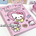 thumbnail image 2 of Sanrio-álbum de fotos Kawaii Hello Kitty Idol, álbum de fotos de cuatro cuadrículas de alto valor, libro de almacenamiento de fotos de dibujos animados de corazón para niña, 2 of 5