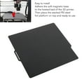 thumbnail image 4 of Placa PEI Para Impresora 3D, Plataforma De Cama De Impresora De Adhesión Fuerte De 257x257 Mm Para ABS Para P1P P1S X1C, 4 of 7