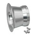 thumbnail image 5 of 3 Tazas de Interfaz 50 Mm para Carburador de Motocicleta de 26/28/30 Mm Plateado, 5 of 9