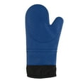 thumbnail image 2 of Oleegame 1PC Kitchen Cooking Silicone Microwave Oven Gloves Pot Mat Insulation Protection Blue, 2 of 9