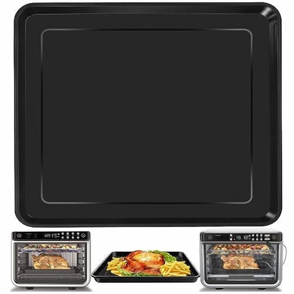 GWY Air Fryer Grill Pan for Ninja Foodi DT251 DT201 DT200 Digital Air Fryer Countertop Oven, 13.6 * 11.6'' Air Fryer Grill Plate Crisper Plate Rack Accessories Replacement Parts Tray,Dishwasher Safe