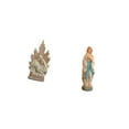 thumbnail image 5 of Dualoai Holy Family Virgin Mary Statue Blessed Jesus Luther Sculpture Classic Christian Catholic Figurine for Office Desk Table Car Home Decoration, 5 of 8