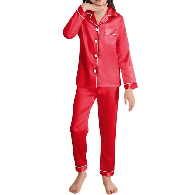 Niñas Ropa Color Sólido Manga Larga Traje de Hogar 60% Algodón 40% Lino, Invierno Bebé Niños Ropa Conjunto para Niño Pequeño