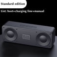 thumbnail image 3 of Bluetooth Speaker Wireless Portable 5W Subwoofer Outdoor Radio Mini Soundbar Bluetooth 5.0 1200mAh USB Rechargeable Hands-Free Call FM AUX USB Music Playback Small Size for Home Travel, 3 of 4