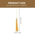 thumbnail image 2 of FONDOTIN Academic Grade Graduation Tassels Golden 6Pcs 15.7x1.4in, 2 of 8