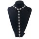 thumbnail image 5 of Collar de estrellas brillantes para mujer joven, lindo collar de eslabones romántico, collar de pentagrama, nueva joyería de moda, 5 of 5