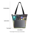 thumbnail image 2 of Lsque Pikmin Pattern Beach Tote,Shoulder Handbag,Spacious Tote Bag,Lightweight Travel Bag,Versatile Shopping Bag, 2 of 6