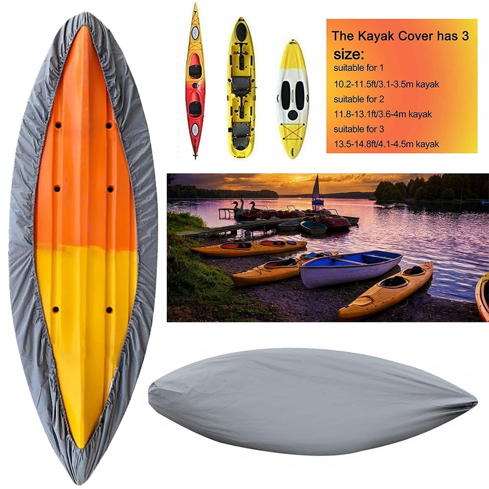 Waterproof Durable Kayak Boat Cockpit Cover Storage Protector Tool Adjustable 