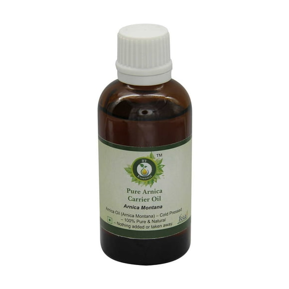 Arnica Oil Arnica Montana Arnica Massage Oil For Hair For Face For Pain Relief Pure Natural Cold Pressed 10ml 0.338oz By R V Essential