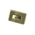 thumbnail image 2 of B8707 Brass Plate, Rectangle Magnetic Closure, Zinc, 2 of 7
