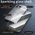 thumbnail image 2 of ShellTech Compatible with iPhone 13 Pro Case, Slim Fit Hybrid Glitter Bling Sparkly Case for Women Shockproof Protective Flexible Bumper Cover for iPhone 13 Pro,Clear, 2 of 17