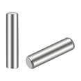 thumbnail image 2 of Uxcell Steel Pins 304 Stainless Steel Dowel Pin Cylindrical Shelf Support Pin Silver 2.5 x 12mm 25pcs, 2 of 5