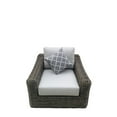 thumbnail image 4 of Teva Furniture Monterey Wicker / Rattan Sofa Set with Cushion in Brown/Beige, 4 of 6