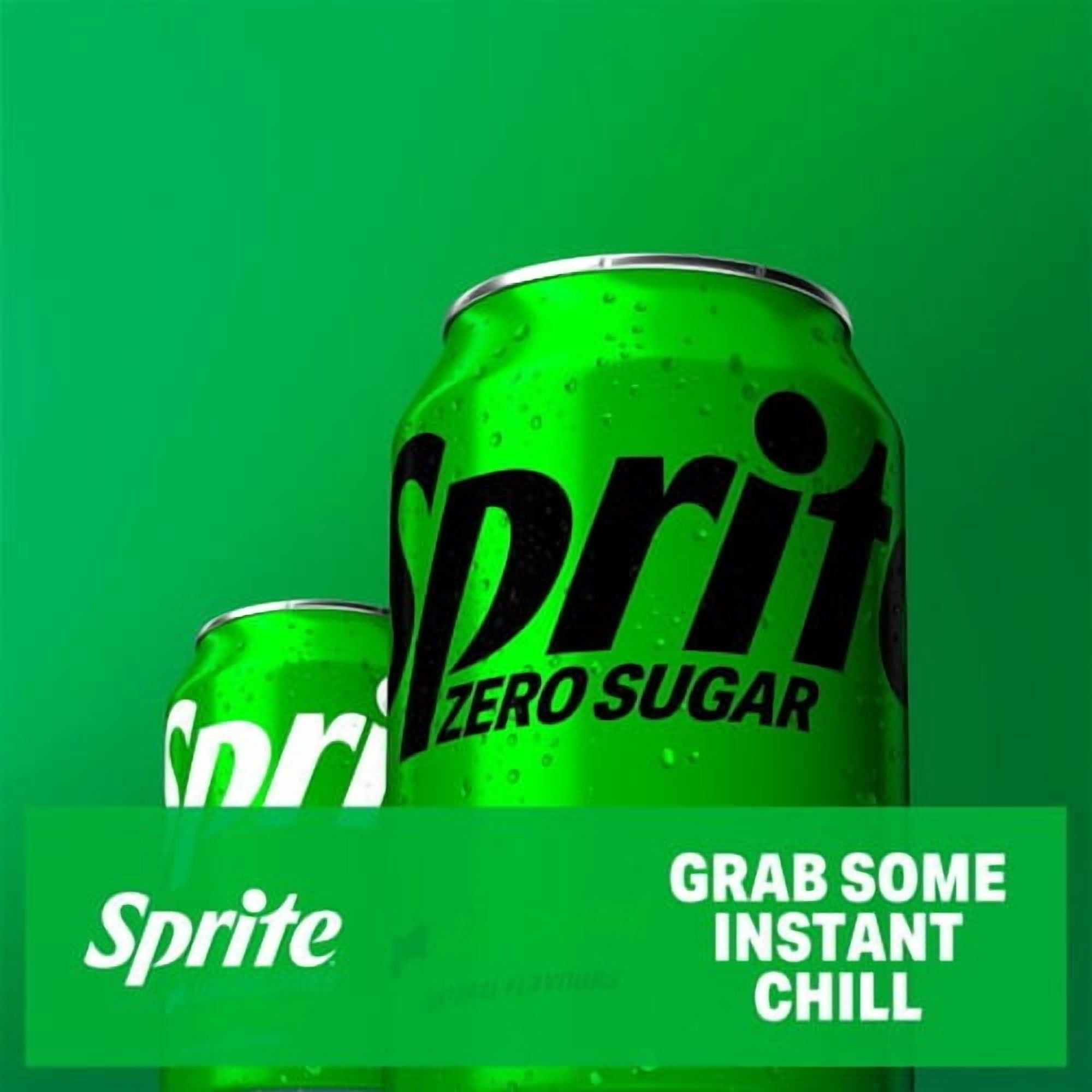 Sprite Zero Sugar 6 x 250ml, British Import (Pack of 2)