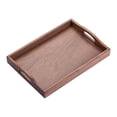 thumbnail image 2 of Bandeja de Servicio de Té de Hotel BLESIY Asas Dobles Forma Rectangular Estante para Alimentos, 2 of 8