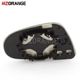 thumbnail image 4 of L Cover Frame Mirror-Heated Side Mirror Cover Cap for VW Golf 6 MK6 2009-2013 Glass Rear View Mirror Bright Black Door Wing Mirror Housing Cover Trim, 4 of 7