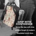 thumbnail image 6 of Lsque Floral Cowboy Boots Lunch Bag Lunch Box for Women Men Reusable Insulated Lunch Tote Bag,Leakproof Thermal Cooler Sack Food Handbags Case High Capacity, 6 of 9