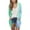 Green, variant on Women's Cardigan, Casual Gradient Pattern Printed Pocket Long Sleeved Top Cardigan Hooded Sweatshirt Winter Coat for Women