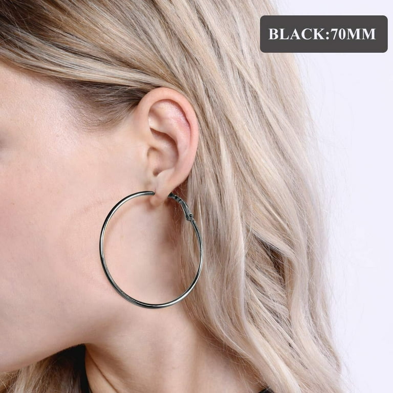 Small Thin Hoop Earrings