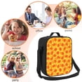 thumbnail image 6 of Cauagu fall retro maple leaf Insulated Lunch Bag - Reusable Lunch Box Thickened Thermal Leakproof Lunch Tote Bag for Adult Office/Travel Picnic, 6 of 7