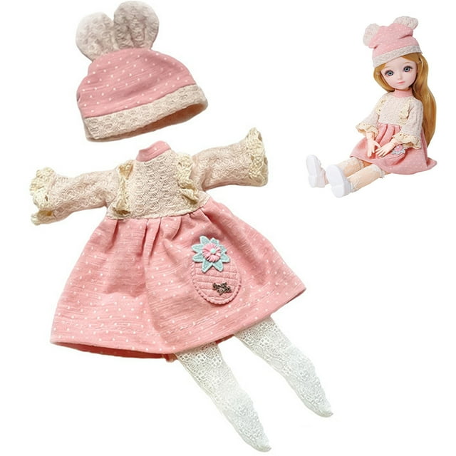 Ensemble de Vêtements de Poupée de Mode Réaliste Ensemble de Dressing de Poupée pour Poupée de 12 Pouces