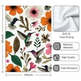 thumbnail image 3 of 2 Pcs Funny Kitchen Towels,Pioneer Flower and Bird Microfiber Dish Towels,Kitchen Tea Towels,Kitchen Towel Set (18" X 26"), 3 of 3