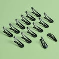 thumbnail image 5 of 50 pinzas para el pelo ppara niños de para mujer, pasadores a presión BB, accesorios para el cabello, pasadores para el pelo para niña, niño y bebé (negro), 5 of 5
