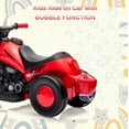 thumbnail image 4 of Sakiyr 6V Kids Ride-On Bubble Motorcycle, Electric 3-Wheel Motorbike with Music, LED Lights, Pedal, Forward/Reverse, Bubble Maker, for Toddlers 2-5 Years Old, 4 of 7