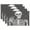 C383, variant on Ryvnso Placemats Set of 4 Human Skeleton Skull Dining Mats Heat-Resistant Non-Slip Washable Table Mat