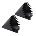 thumbnail image 1 of Squirrel Proof Bird Feeder Pole Baffle PVC Guard Stopper Black for Outdoor Use, 1 of 7