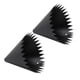 thumbnail image 1 of Squirrel Foafle Para Alimentador De Pájaros Guardia De La Ardilla Para Comederos De Pájaros Montados En Poste Con Diseño De Bamboleo Rotativo Bordes Con Punta De PVC Negro, 1 of 7