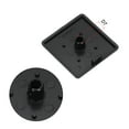 thumbnail image 3 of Standard Plastic Square Aluminum Extrusion End Cap Black 40x40mm 24pcs, 3 of 5