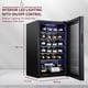 thumbnail image 5 of Refrigerador de vino Schmecke para 24 botellas con cierre, 41L-18L, 5 of 8