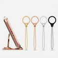 thumbnail image 3 of SPRING PARK 2 in 1 Metal Cell Phone Lanyard Finger Ring Multifunction Mobile Phone Holder Rack, 3 of 7