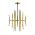 thumbnail image 2 of Trade Winds Lighting 24-Light Chandelier In Natural Brass, 2 of 7